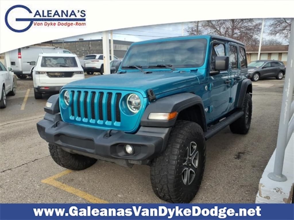 Used 2020 Jeep Wrangler Unlimited Sport SUV