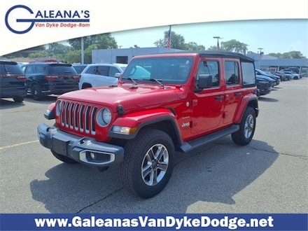 2018 Jeep Wrangler Unlimited Sahara 4x4 SUV