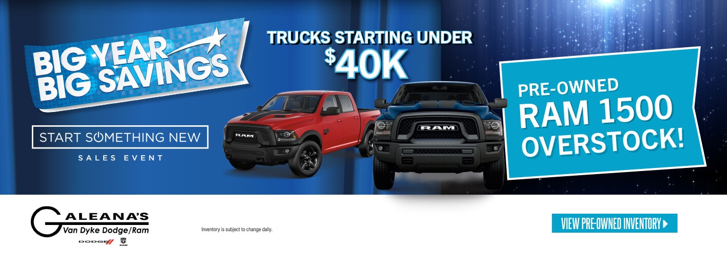 Galeana's Van Dyke Dodge Ram in Warren l Detroit Area