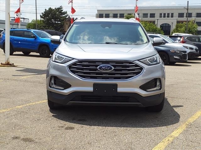 Used 2020 Ford Edge SEL with VIN 2FMPK4J90LBA60405 for sale in Warren, MI