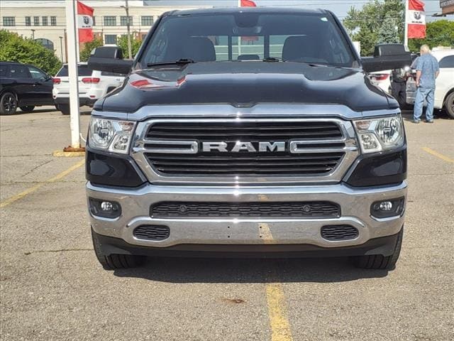 Used 2021 RAM Ram 1500 Pickup Big Horn/Lone Star with VIN 1C6SRFFT6MN771825 for sale in Warren, MI