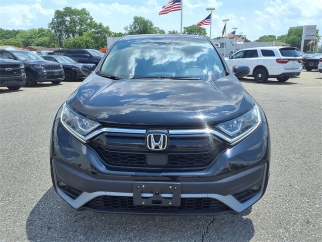 Used 2022 Honda CR-V EX-L with VIN 2HKRW2H8XNH640528 for sale in Warren, MI