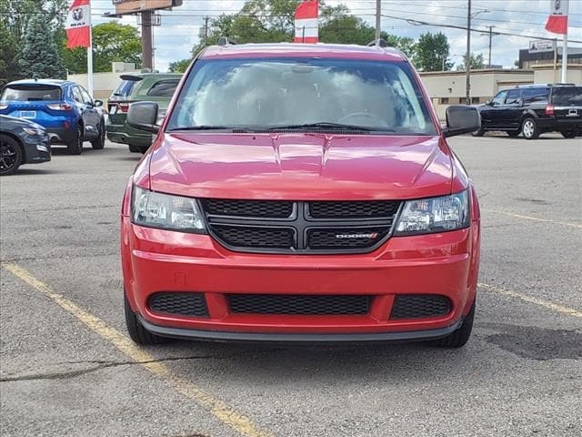 Used 2018 Dodge Journey SE with VIN 3C4PDCAB7JT526117 for sale in Warren, MI