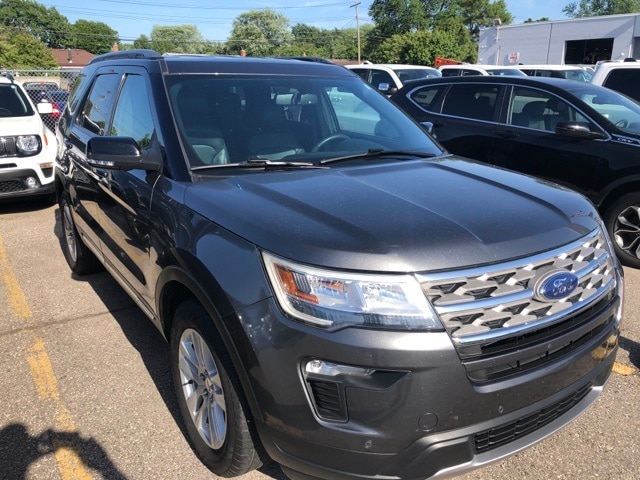Used 2018 Ford Explorer XLT with VIN 1FM5K8D87JGB80634 for sale in Warren, MI