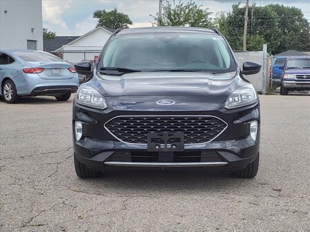 Used 2021 Ford Escape Titanium with VIN 1FMCU0DZ0MUA85684 for sale in Warren, MI