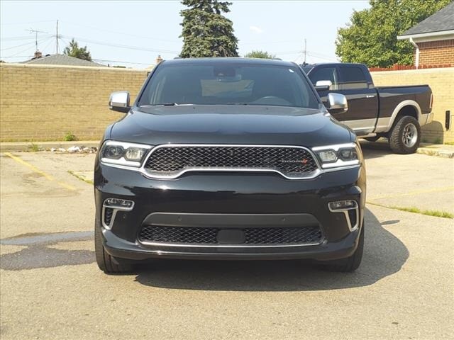 Used 2021 Dodge Durango Citadel with VIN 1C4SDJETXMC716771 for sale in Warren, MI