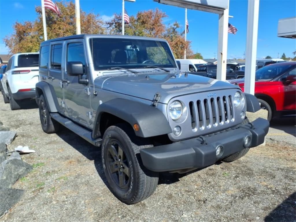 Used 2018 Jeep Wrangler JK Unlimited Sport 4x4 SUV