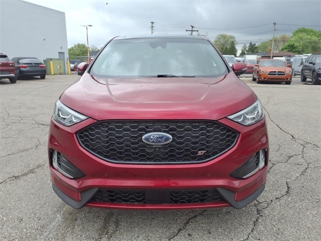 Used 2019 Ford Edge ST with VIN 2FMPK4AP1KBC34043 for sale in Warren, MI