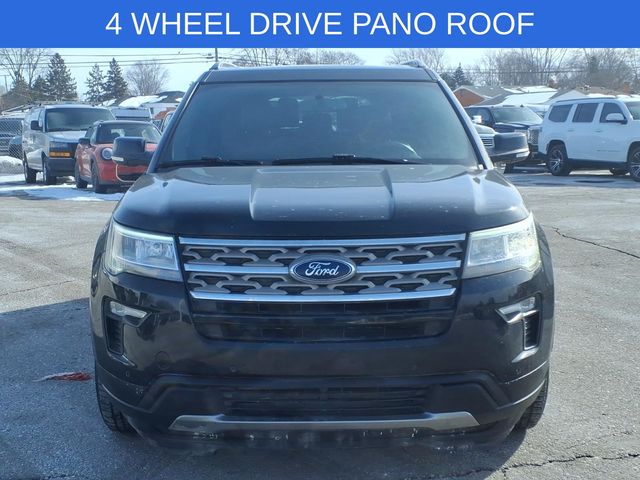 Used 2018 Ford Explorer XLT with VIN 1FM5K8D8XJGB41564 for sale in Warren, MI