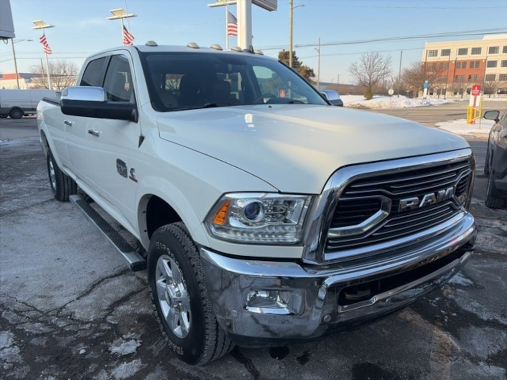 Used 2018 Ram 3500 Laramie Longhorn Truck Crew Cab