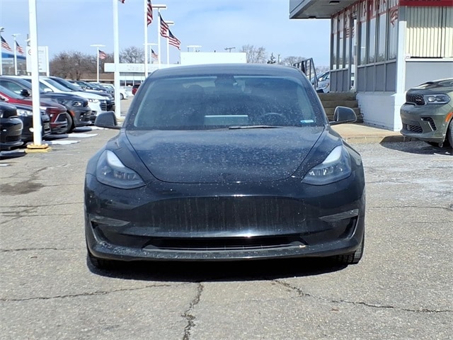 Used 2022 Tesla Model 3 Long Range with VIN 5YJ3E1EB7NF186921 for sale in Warren, MI