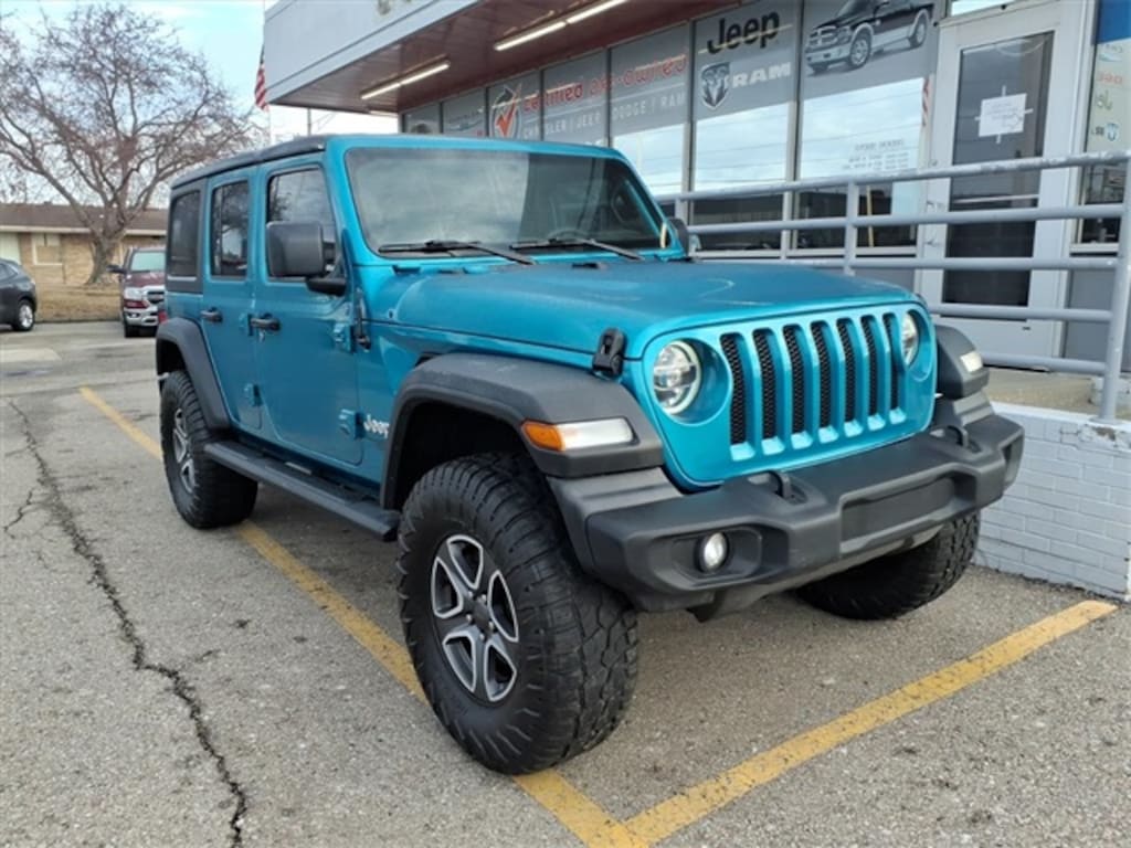 Used 2020 Jeep Wrangler Unlimited Sport SUV