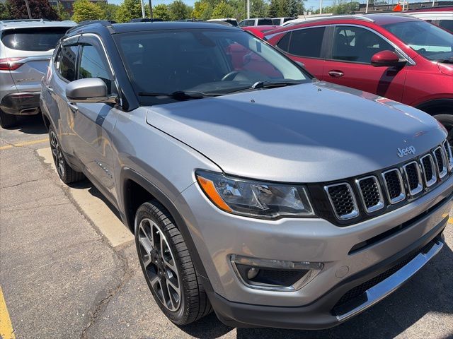 Used 2018 Jeep Compass Limited with VIN 3C4NJDCB5JT435317 for sale in Warren, MI