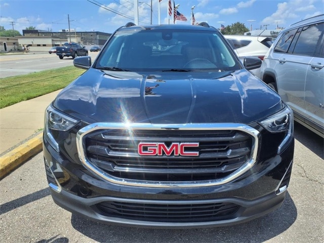 Used 2021 GMC Terrain SLE with VIN 3GKALMEV0ML304224 for sale in Warren, MI