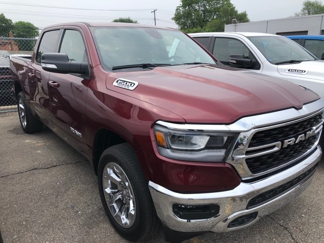 Used 2022 RAM Ram 1500 Pickup Big Horn/Lone Star with VIN 1C6SRFFTXNN334296 for sale in Warren, MI