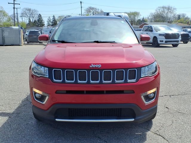 Used 2018 Jeep Compass Limited with VIN 3C4NJDCB2JT354758 for sale in Warren, MI