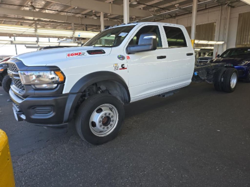 Used 2024 Ram 5500 Tradesman Crew Cab 84" C/A 4x4 CAB CHASSIS