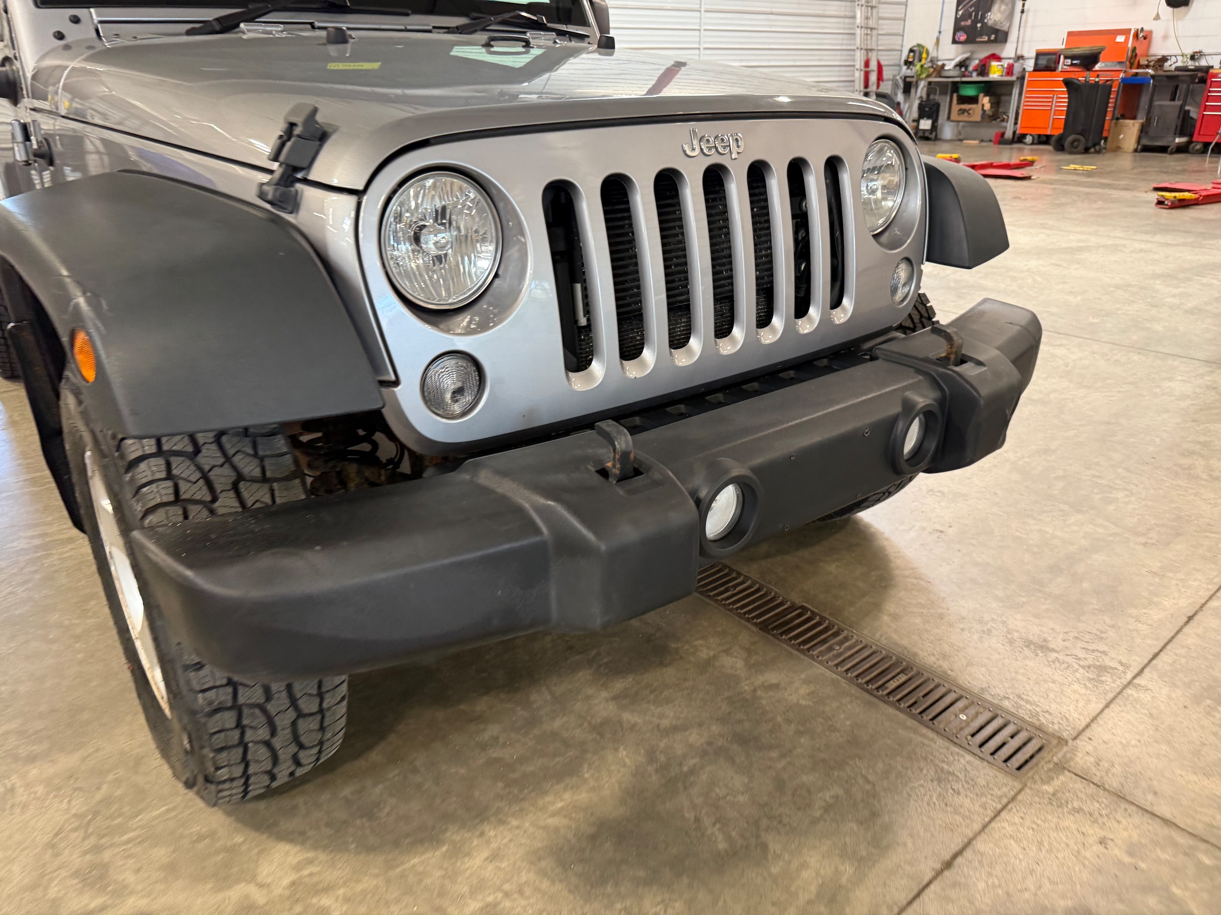 Used 2017 Jeep Wrangler Unlimited Sport with VIN 1C4BJWKG5HL693001 for sale in Galena, IL