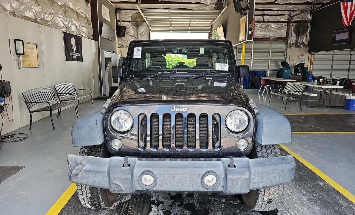 Used 2015 Jeep Wrangler Unlimited Sport with VIN 1C4BJWKG5FL715964 for sale in Galena, IL