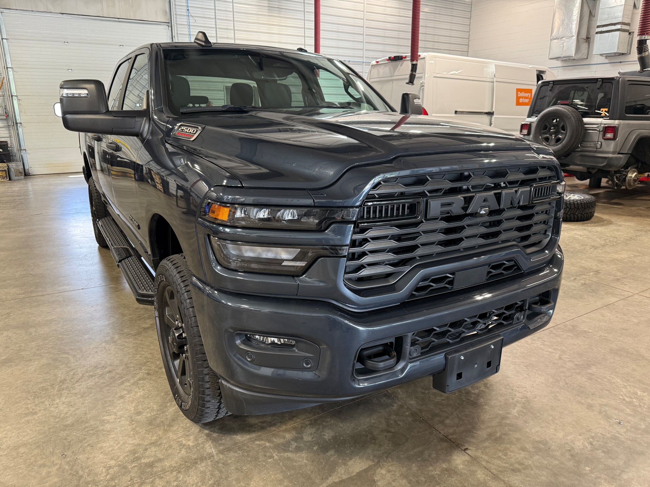 Blue 2025 RAM 2500 Pickup Truck Four-Wheel Drive Automatic