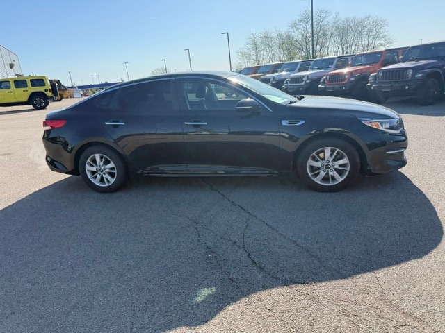 Used 2016 Kia Optima LX with VIN 5XXGT4L37GG035209 for sale in Galena, IL