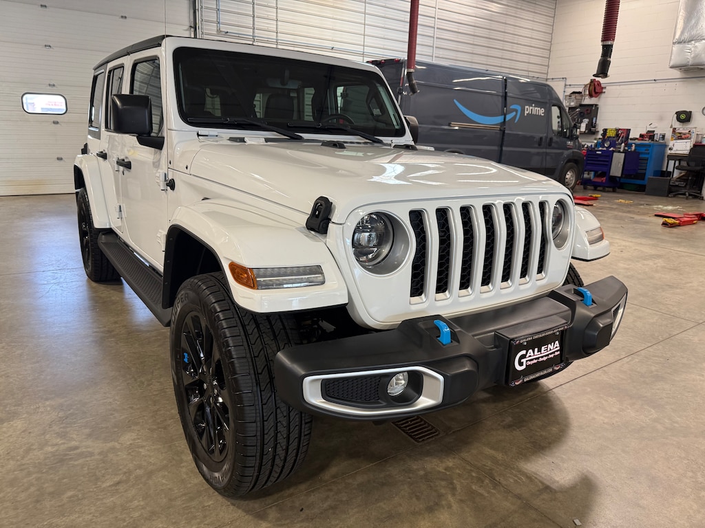 Used 2023 Jeep Wrangler Unlimited 4xe Sahara 4x4 SUV
