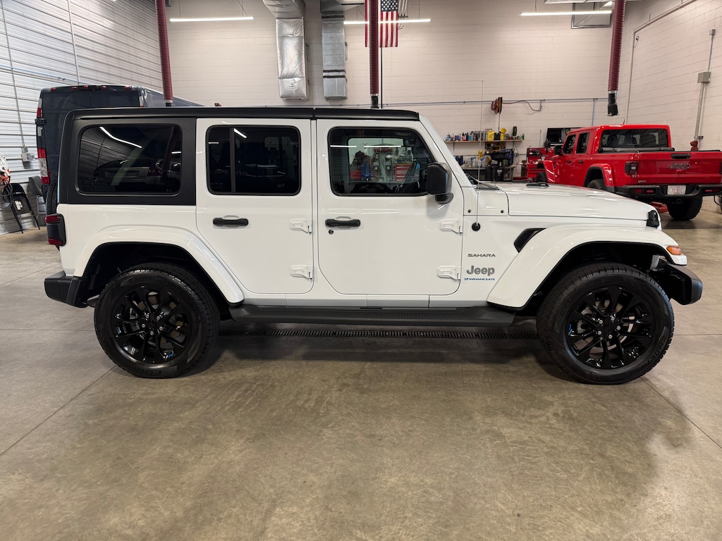 Used 2023 Jeep Wrangler Unlimited 4xe Sahara 4x4 SUV