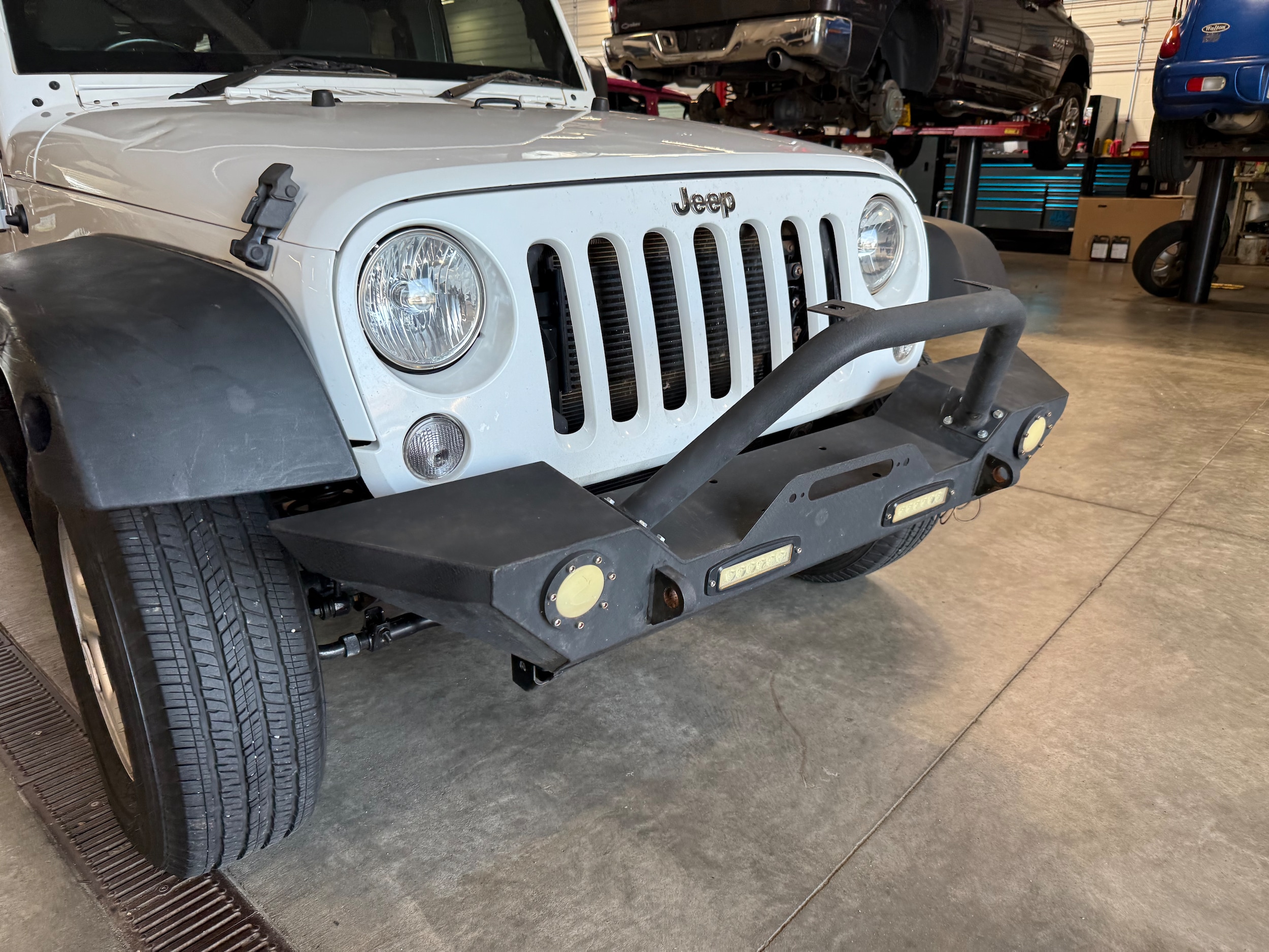 Used 2016 Jeep Wrangler Unlimited Sport with VIN 1C4BJWKG7GL277255 for sale in Galena, IL