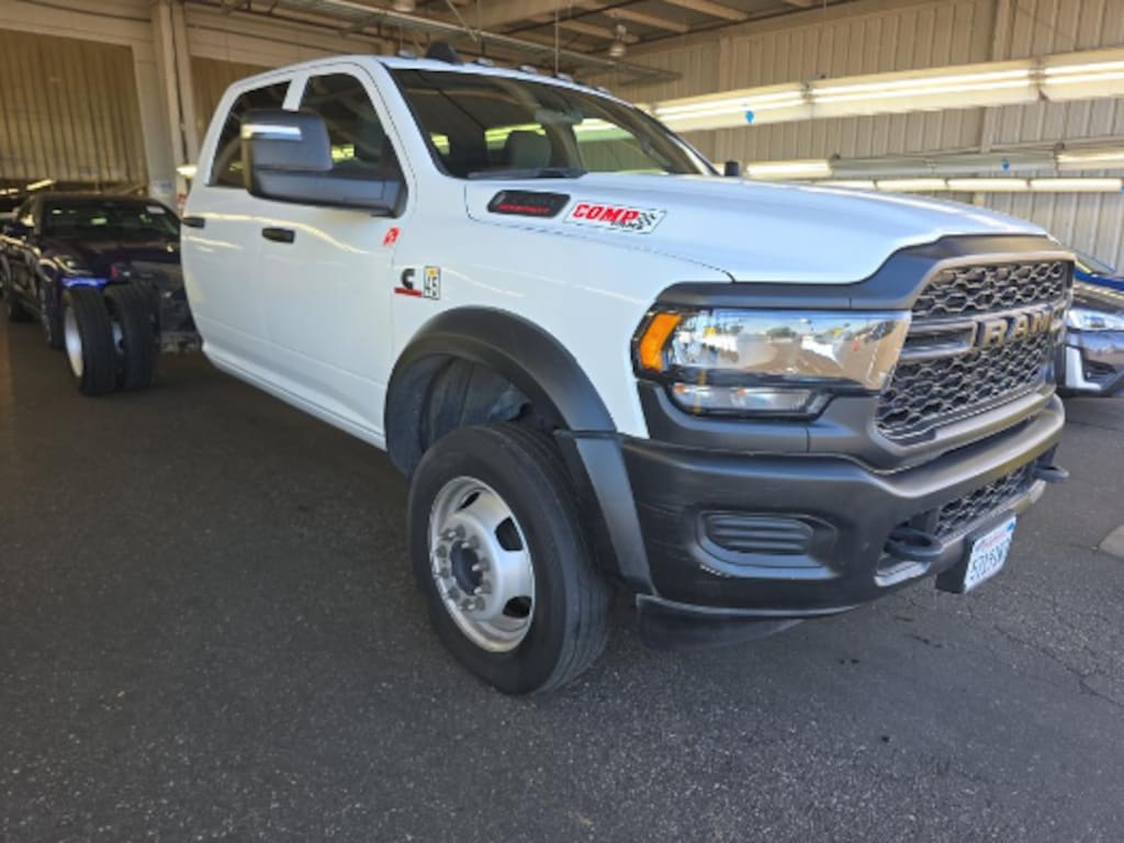 Used 2024 Ram 5500 Tradesman Crew Cab 84" C/A 4x4 CAB CHASSIS