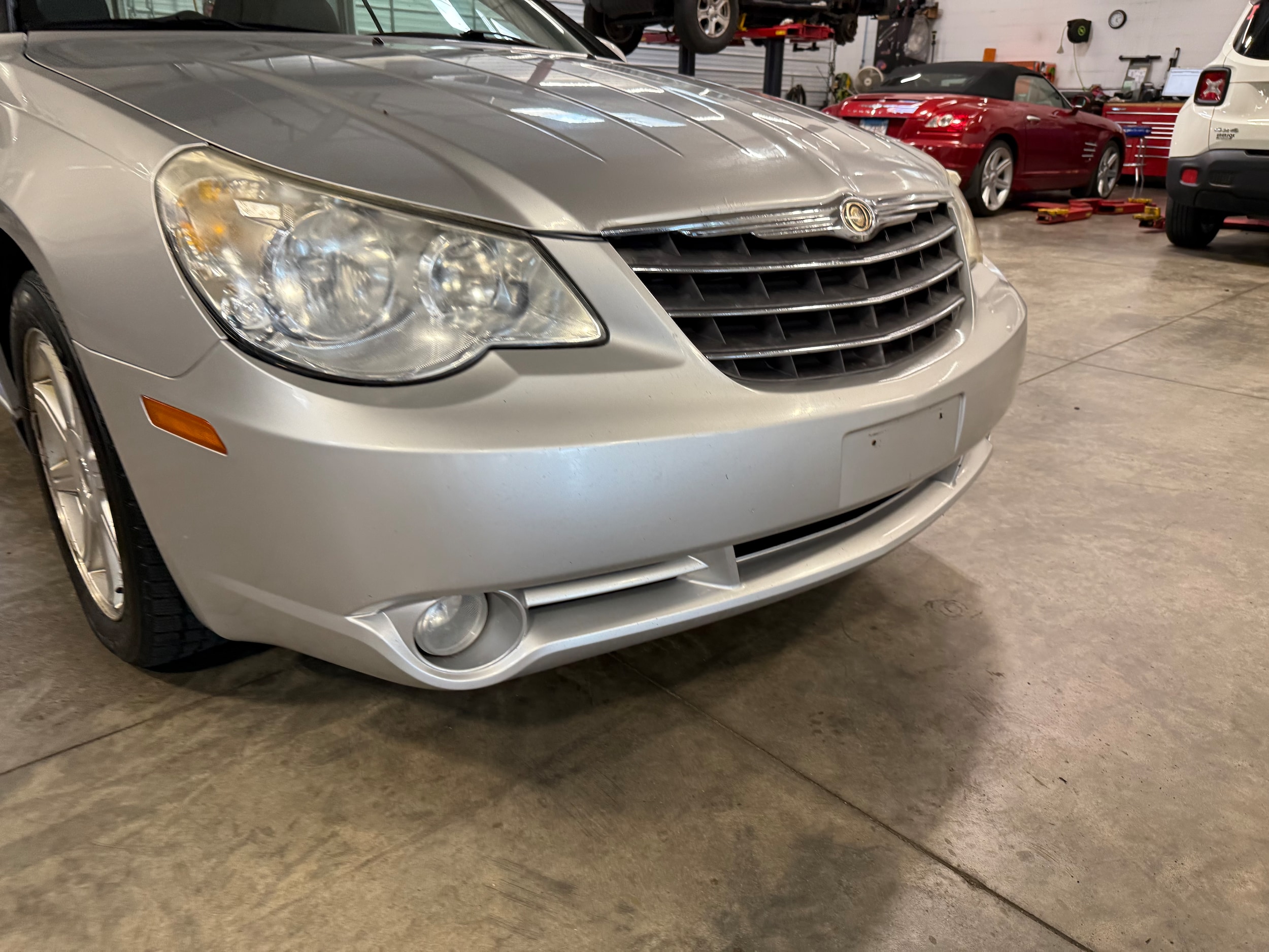 Used 2008 Chrysler Sebring Touring with VIN 1C3LC55R18N157287 for sale in Galena, IL
