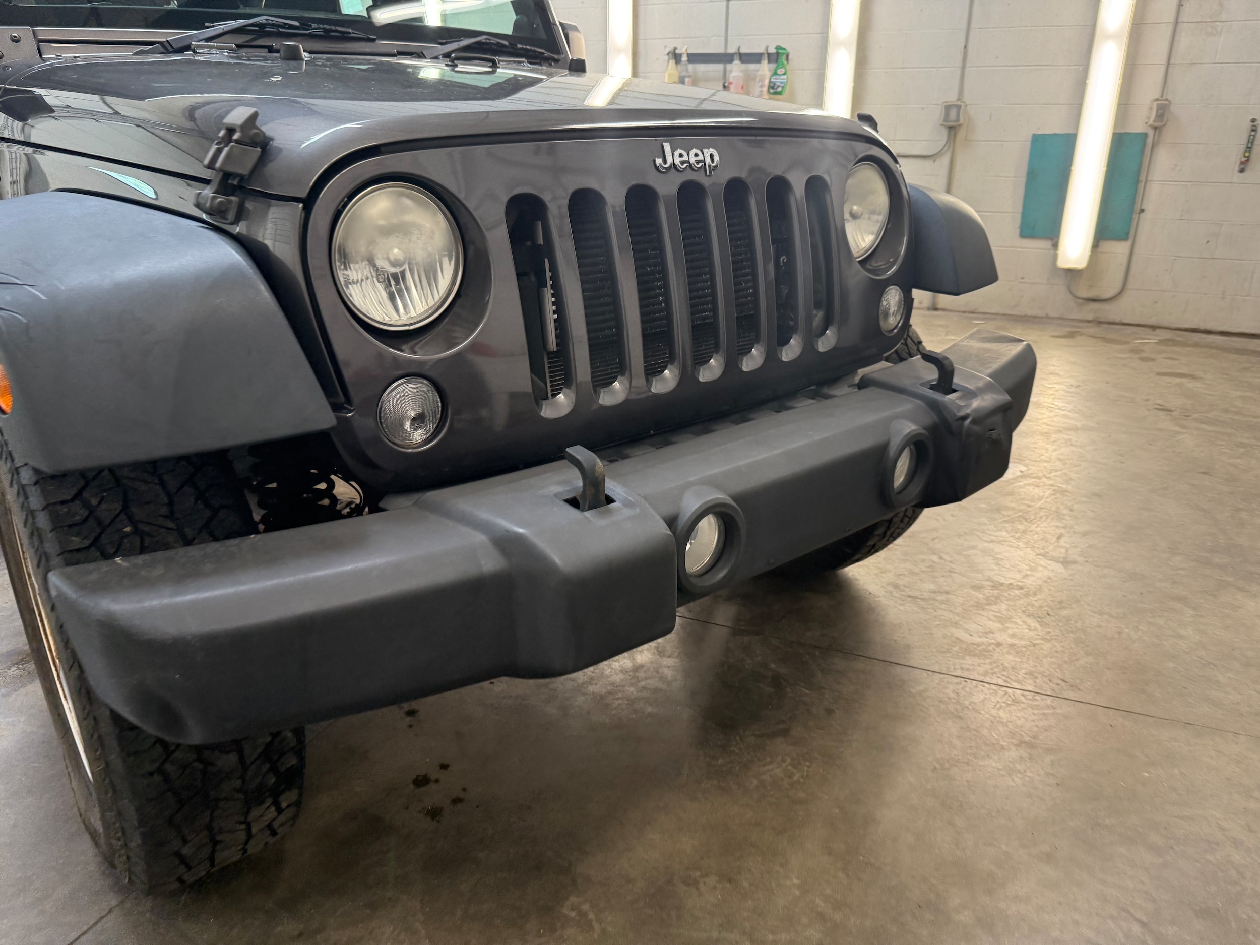 Used 2014 Jeep Wrangler Unlimited Sport with VIN 1C4BJWKG9EL262575 for sale in Galena, IL