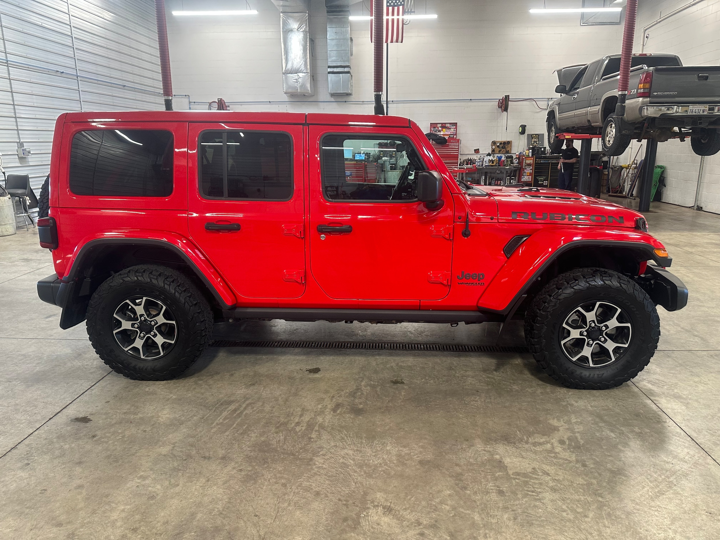 Certified 2018 Jeep All-New Wrangler Unlimited Rubicon with VIN 1C4HJXFG8JW194434 for sale in Galena, IL