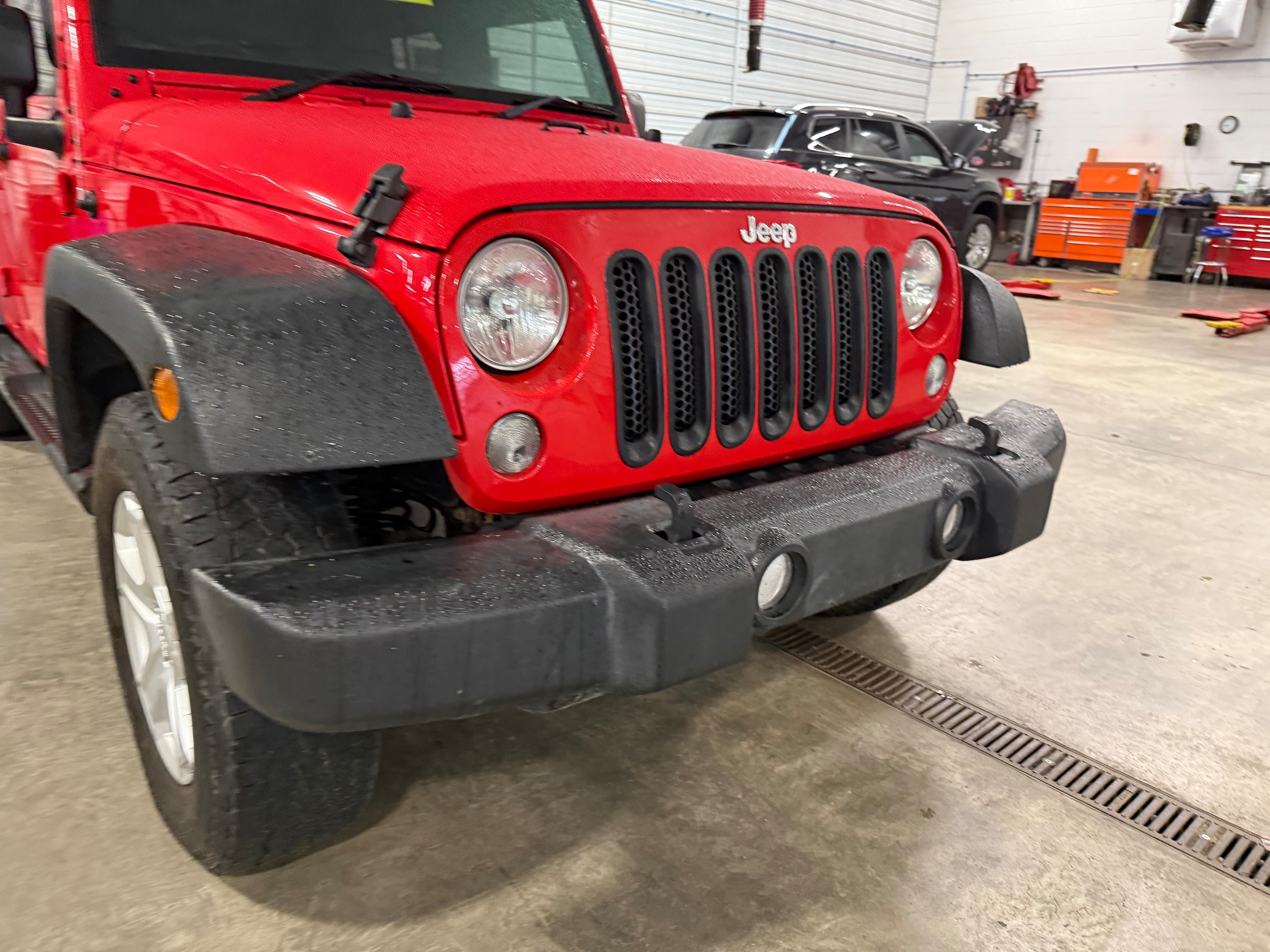 Used 2017 Jeep Wrangler Unlimited Sport with VIN 1C4BJWKG5HL679681 for sale in Galena, IL