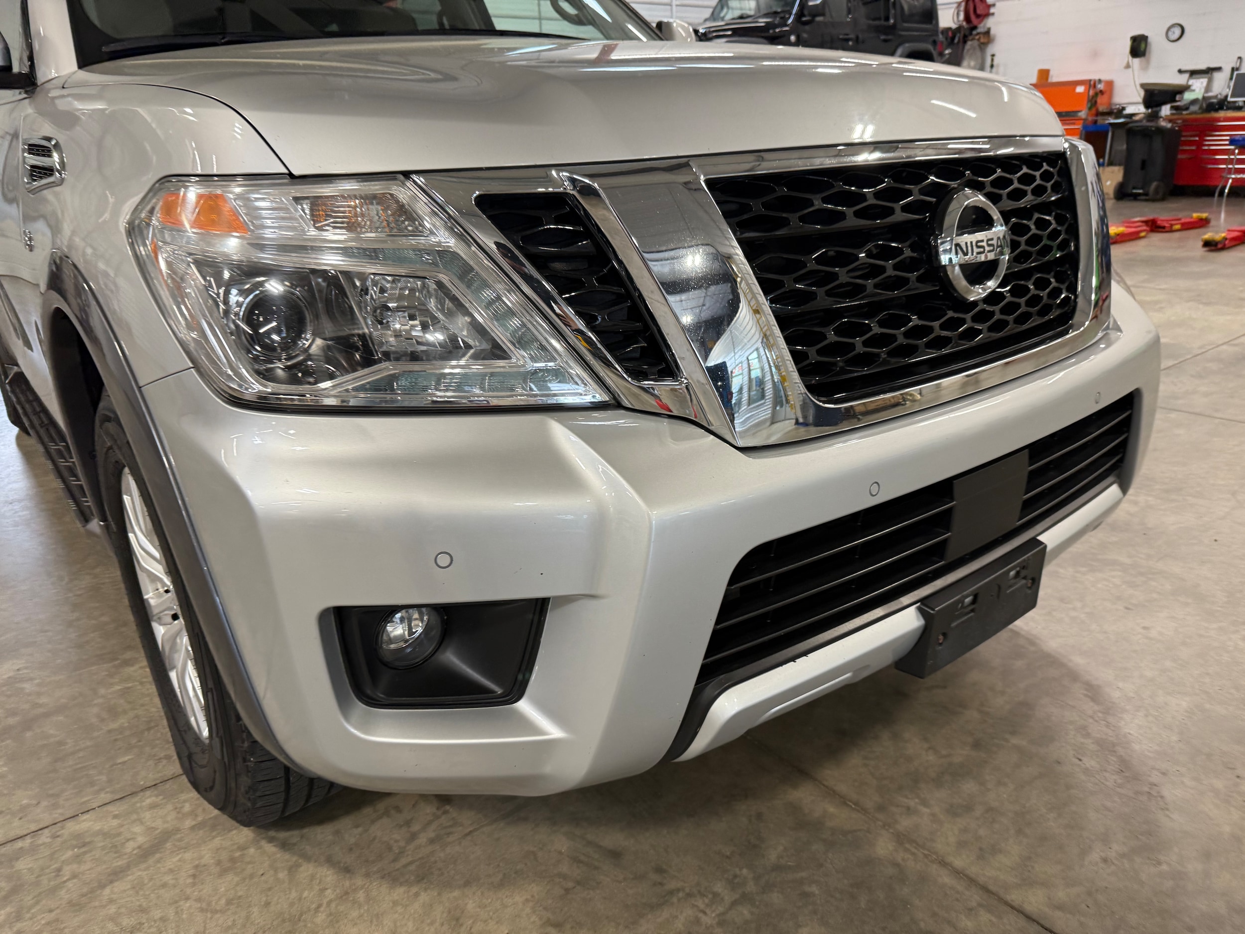 Used 2018 Nissan Armada SV with VIN JN8AY2NC4J9550525 for sale in Galena, IL