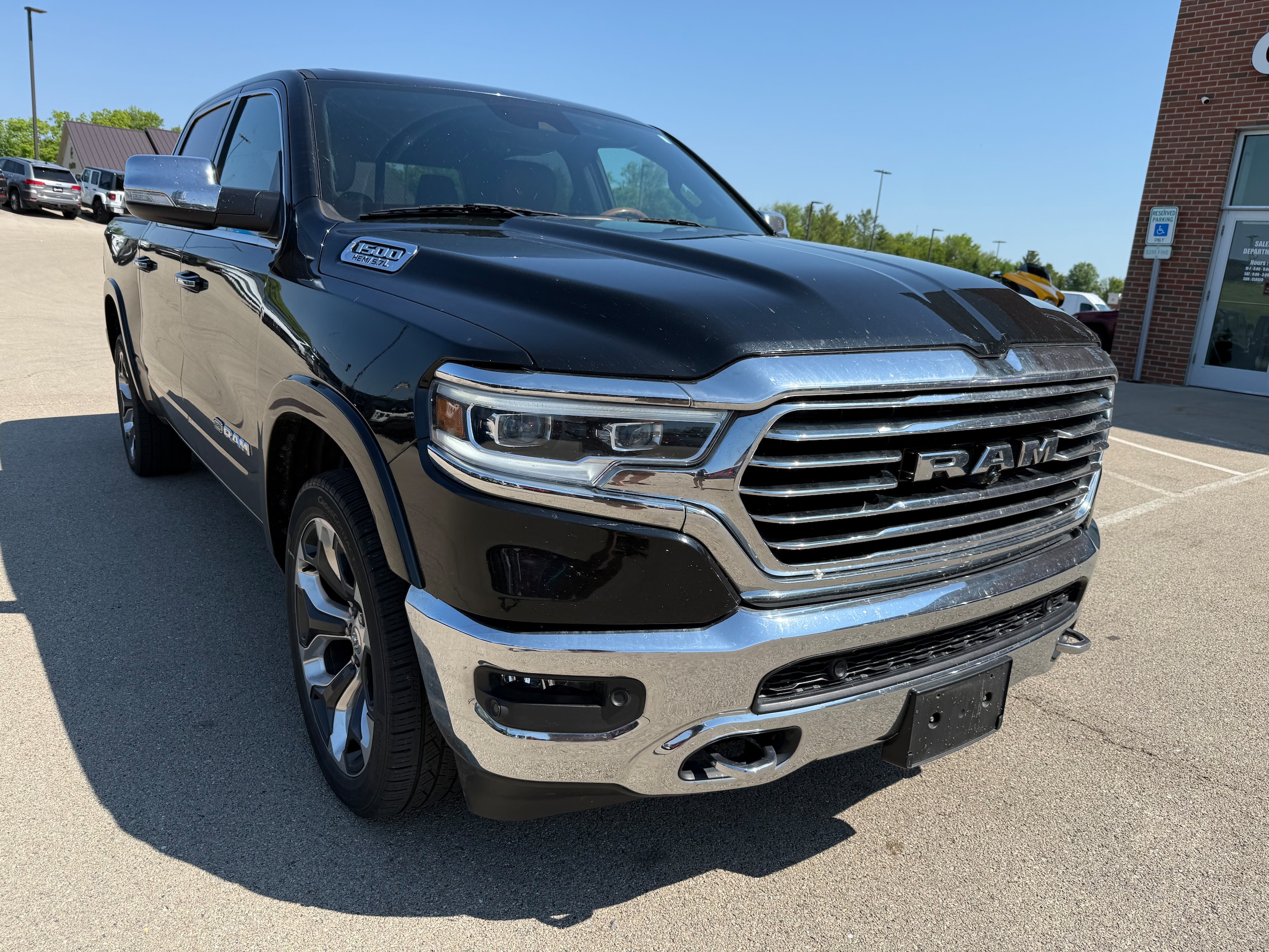2019 RAM 1500 Longhorn 4x4 Crew Cab 5'7's photo