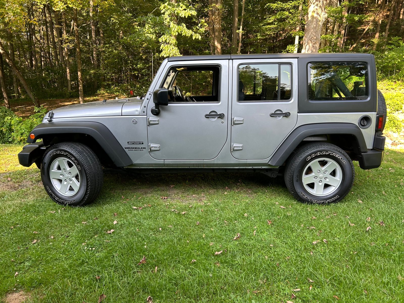 Used 2014 Jeep Wrangler Unlimited Sport with VIN 1C4BJWKG6EL294321 for sale in Galena, IL