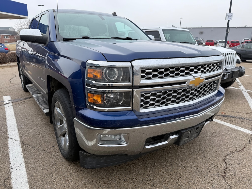 Used 2014 Chevrolet Silverado 1500 LTZ Crew Cab 4x4 PICKUP