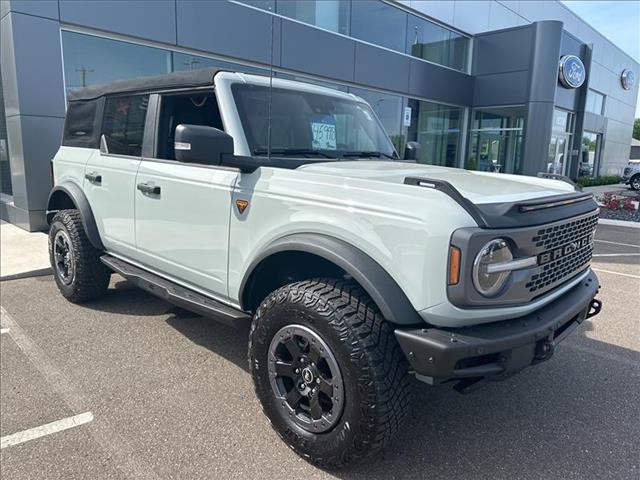 Certified 2022 Ford Bronco 4-Door Badlands with VIN 1FMEE5DH1NLB65352 for sale in Galesburg, MI