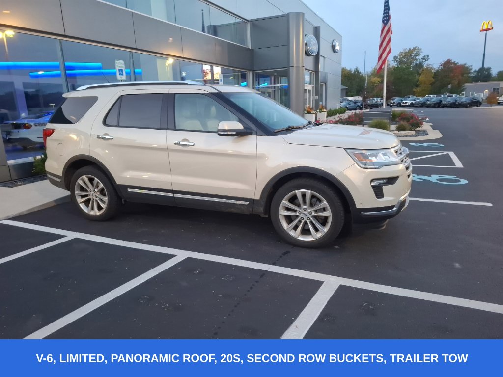 Certified 2018 Ford Explorer Limited SUV