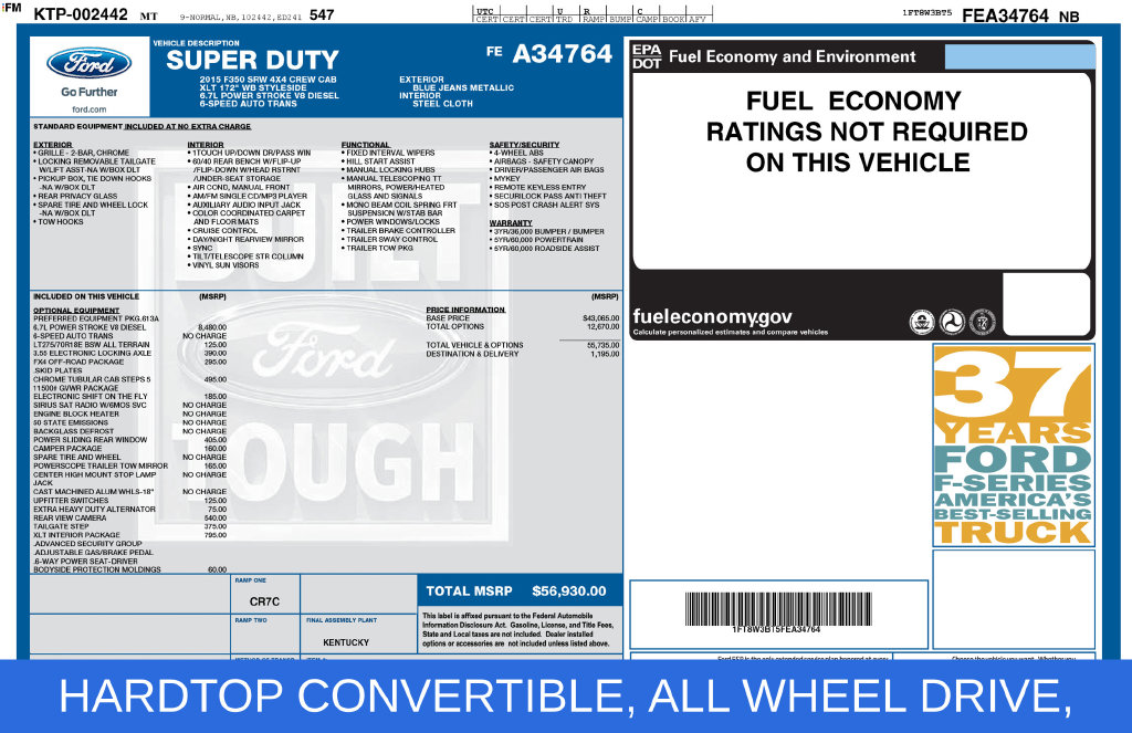 2015 Ford F-350 Super Duty