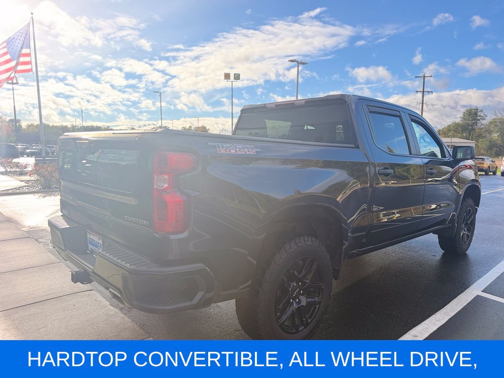 Certified 2022 Chevrolet Silverado 1500 Custom Trail Boss Truck