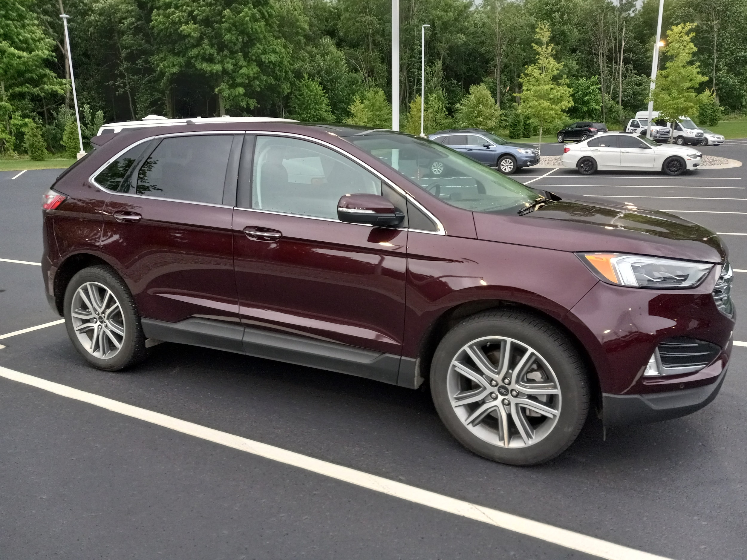 Certified 2024 Ford Edge Titanium with VIN 2FMPK4K97RBA46928 for sale in Galesburg, MI