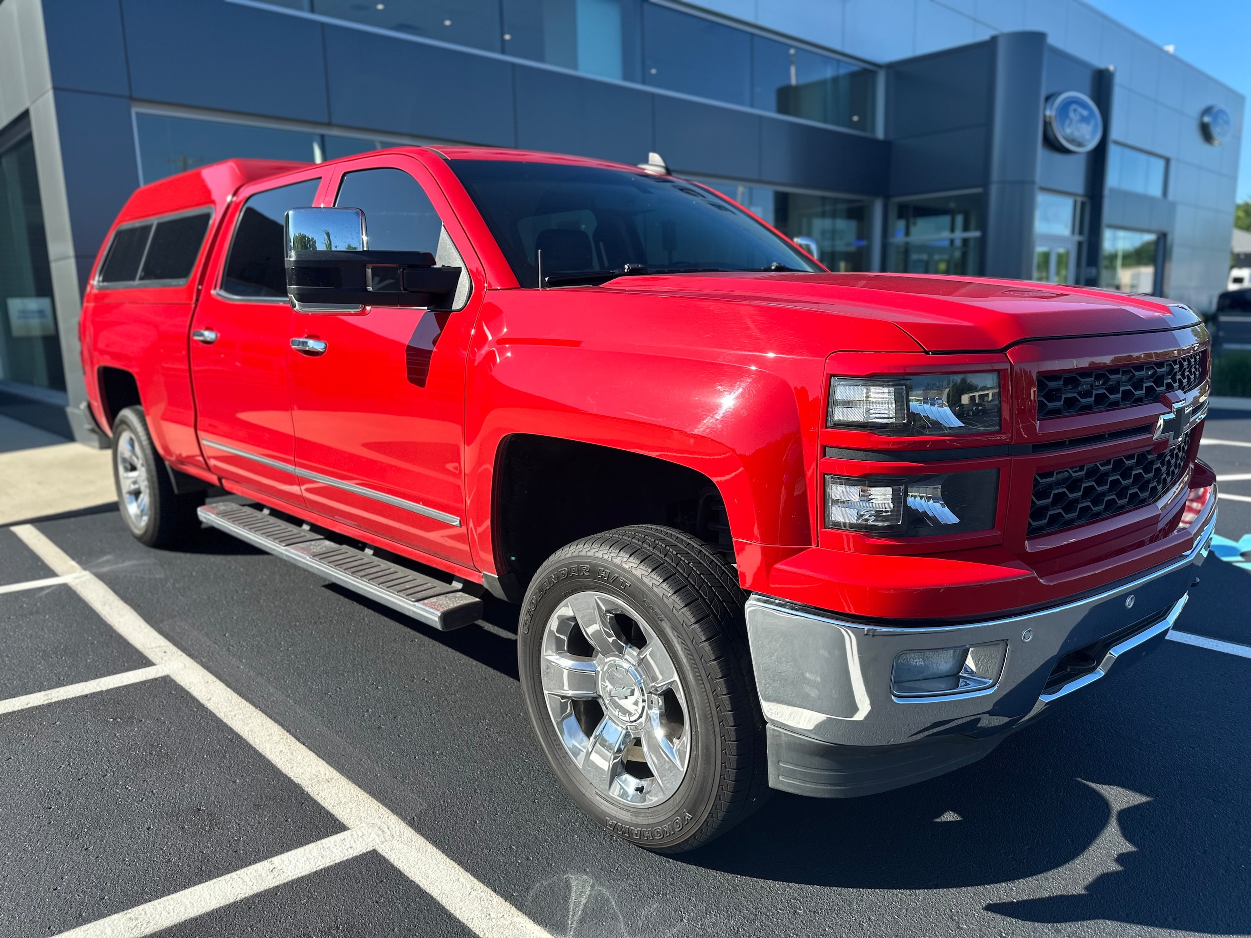 Used 2015 Chevrolet Silverado 1500 LTZ with VIN 3GCUKSEJ9FG448850 for sale in Galesburg, MI