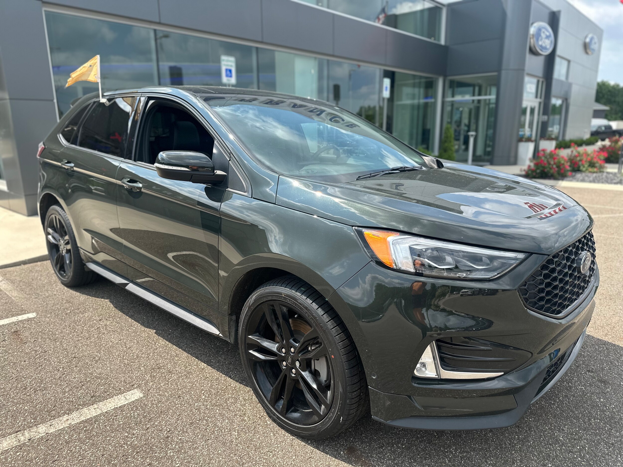Used 2022 Ford Edge ST with VIN 2FMPK4AP1NBA68448 for sale in Galesburg, MI