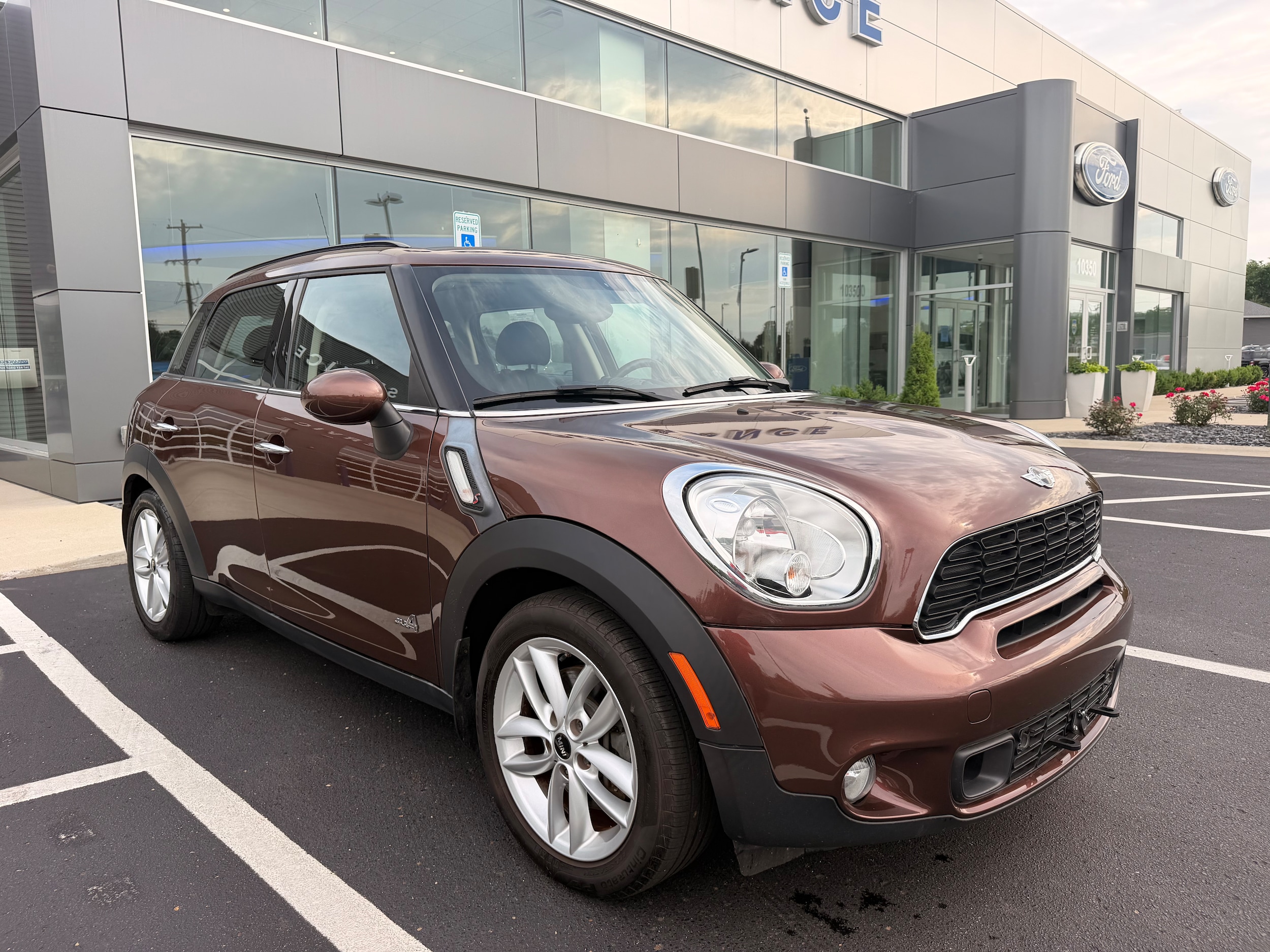 Used 2014 MINI Countryman Countryman S with VIN WMWZC5C53EWM17195 for sale in Galesburg, MI