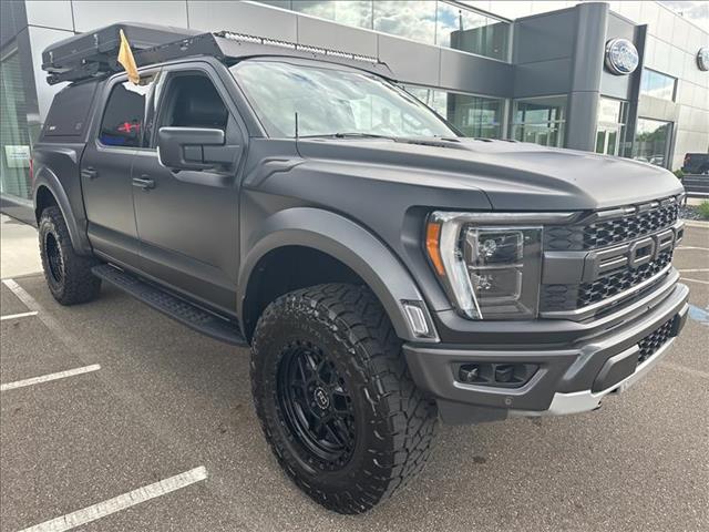 Certified 2022 Ford F-150 Raptor with VIN 1FTFW1RG0NFC19592 for sale in Galesburg, MI