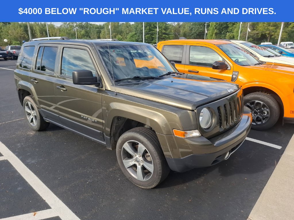Used 2016 Jeep Patriot Latitude with VIN 1C4NJRFB0GD511078 for sale in Galesburg, MI