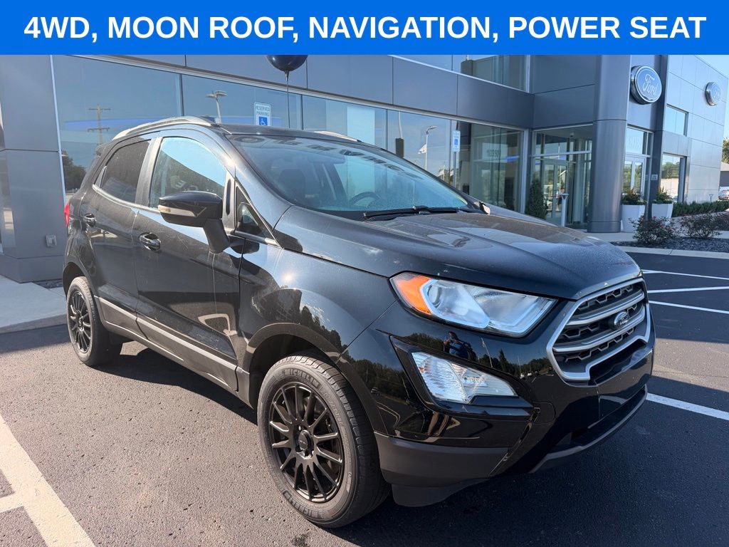 Used 2018 Ford Ecosport SE with VIN MAJ6P1UL1JC186038 for sale in Galesburg, MI