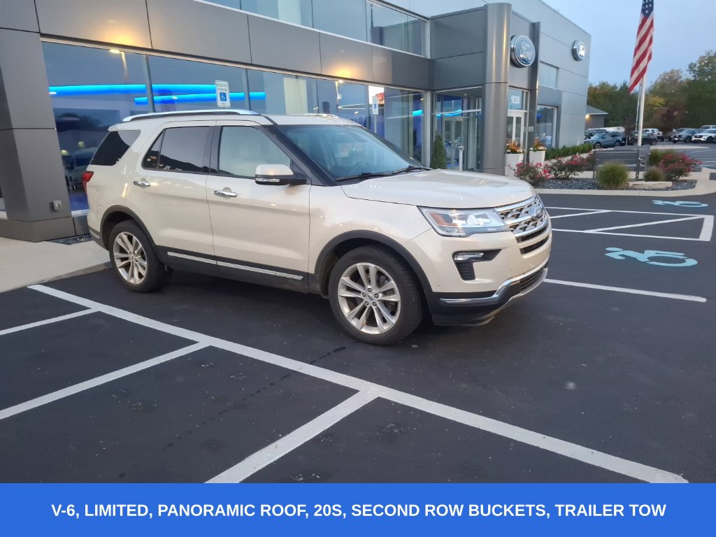 Certified 2018 Ford Explorer Limited SUV