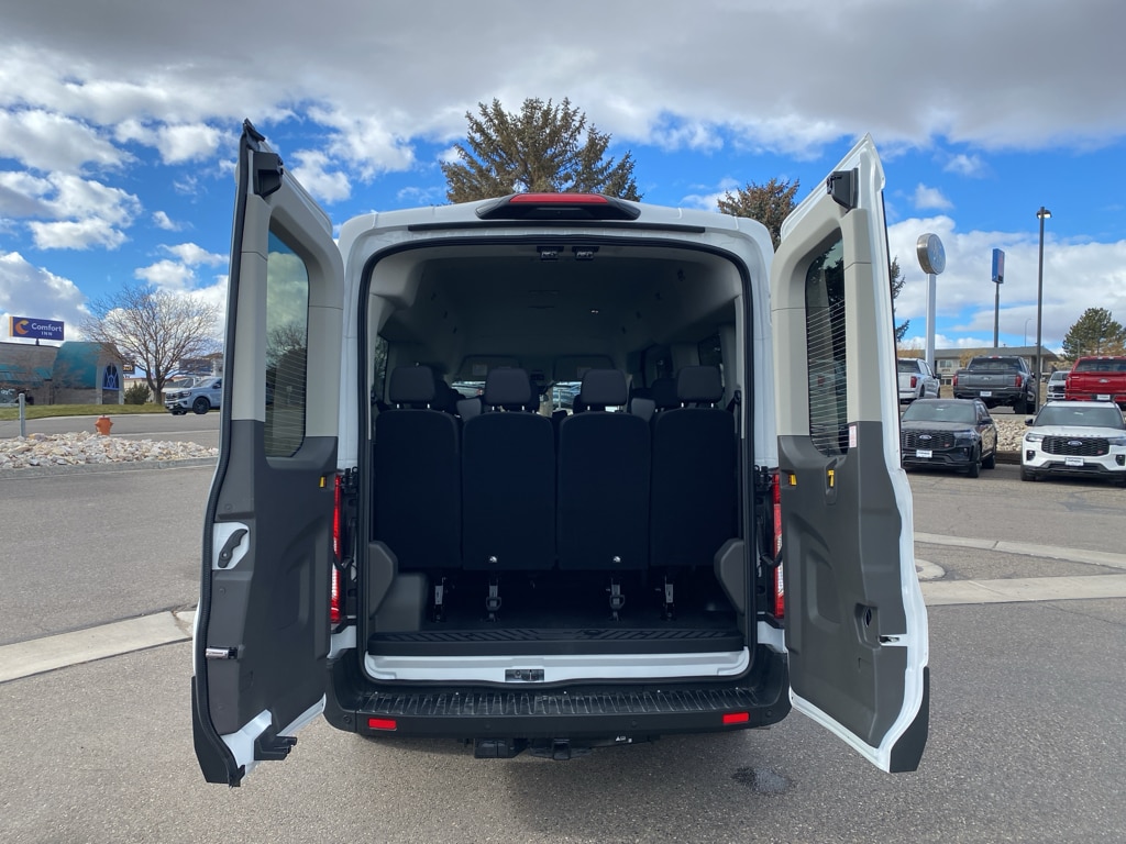 New 2026 Ford Transit Commercial Passenger Van XL Wagon Medium Roof Van